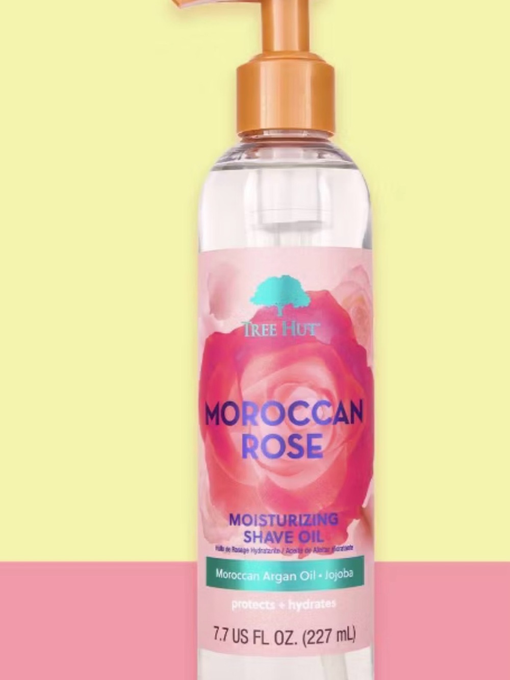 Tree Hut Moroccan Rose Moisturizing Shave Oil  7.7oz